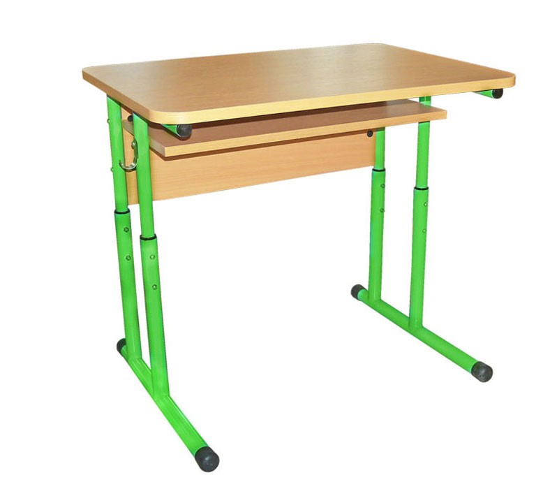 Стіл 1-місний з полицею, № 4-6