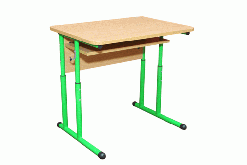 Стіл 1-місний з полицею, № 4-6