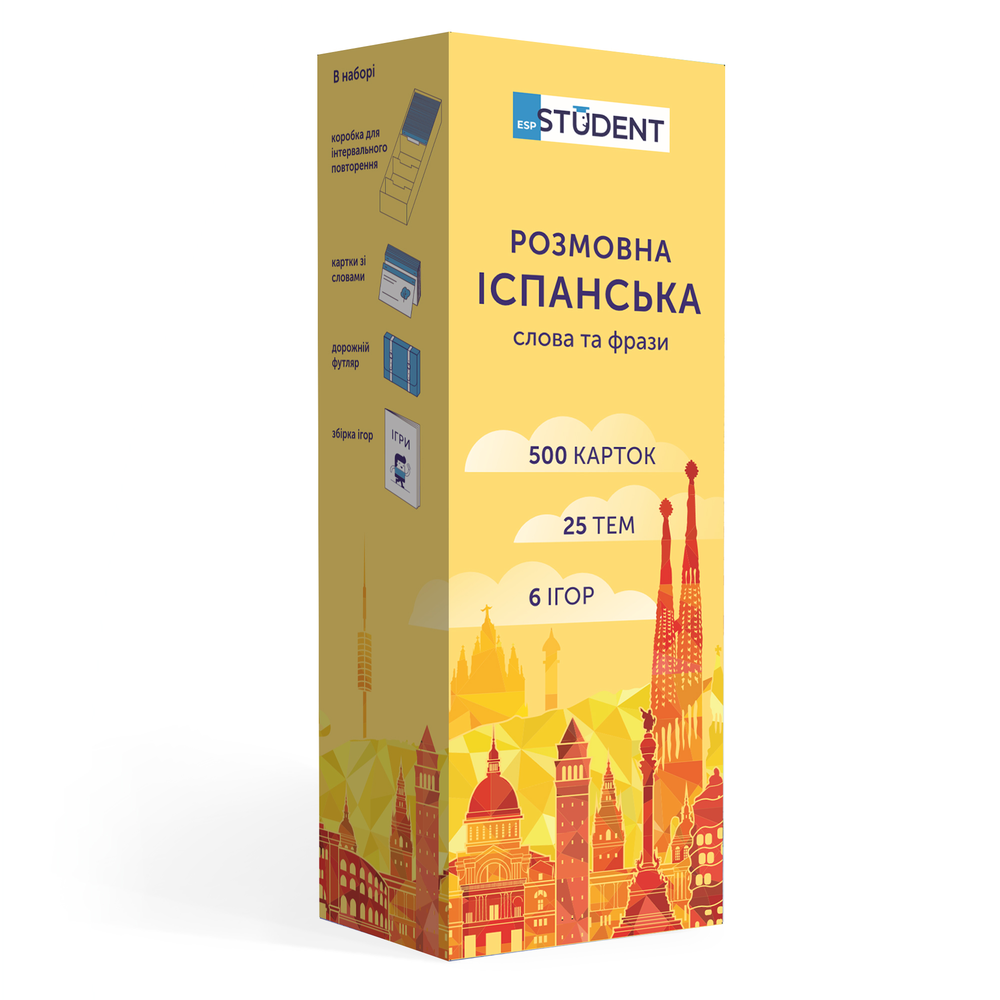 Картки для вивчення іспанської мови