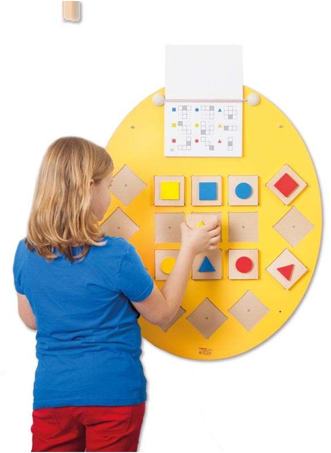 Бізіборд” Настінна дидактична гра для розвитку логічного мислення “ЛоГео”