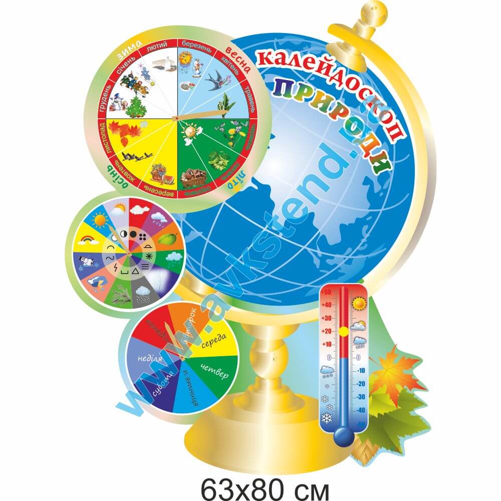 Стенд "Калейдоскоп природи"