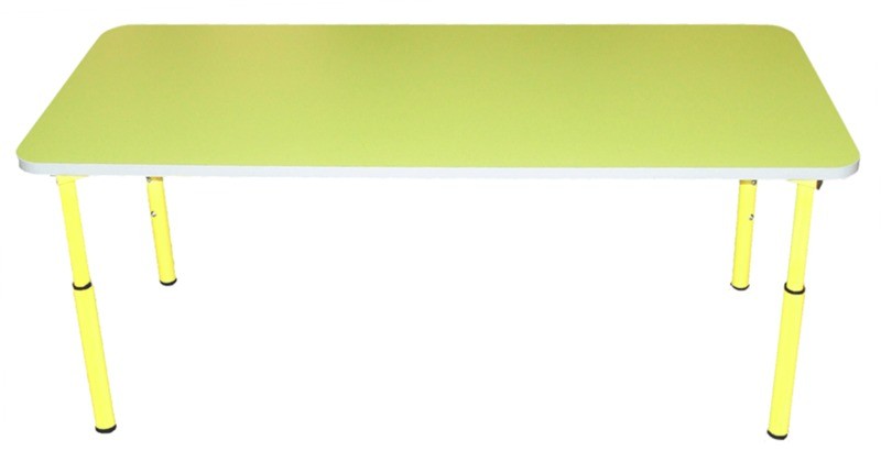 Стіл дитячий прямокутний, регулюється на ростові групи №1-3