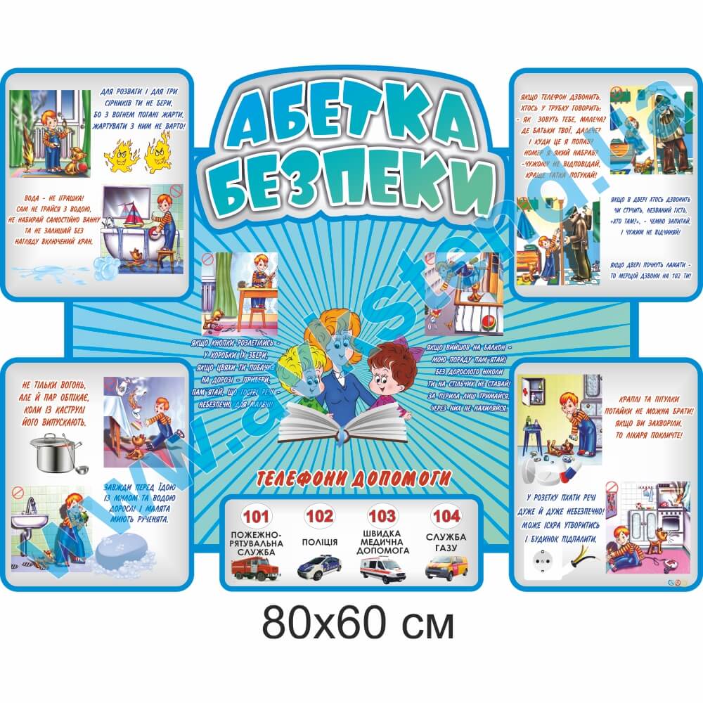 Стенд "Абетка безпеки"
