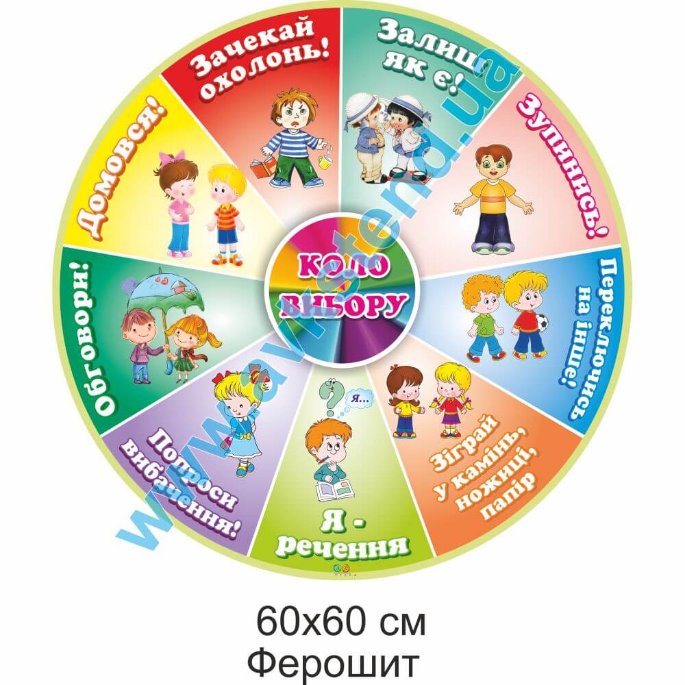 Магнітний стенд "Коло вибору"