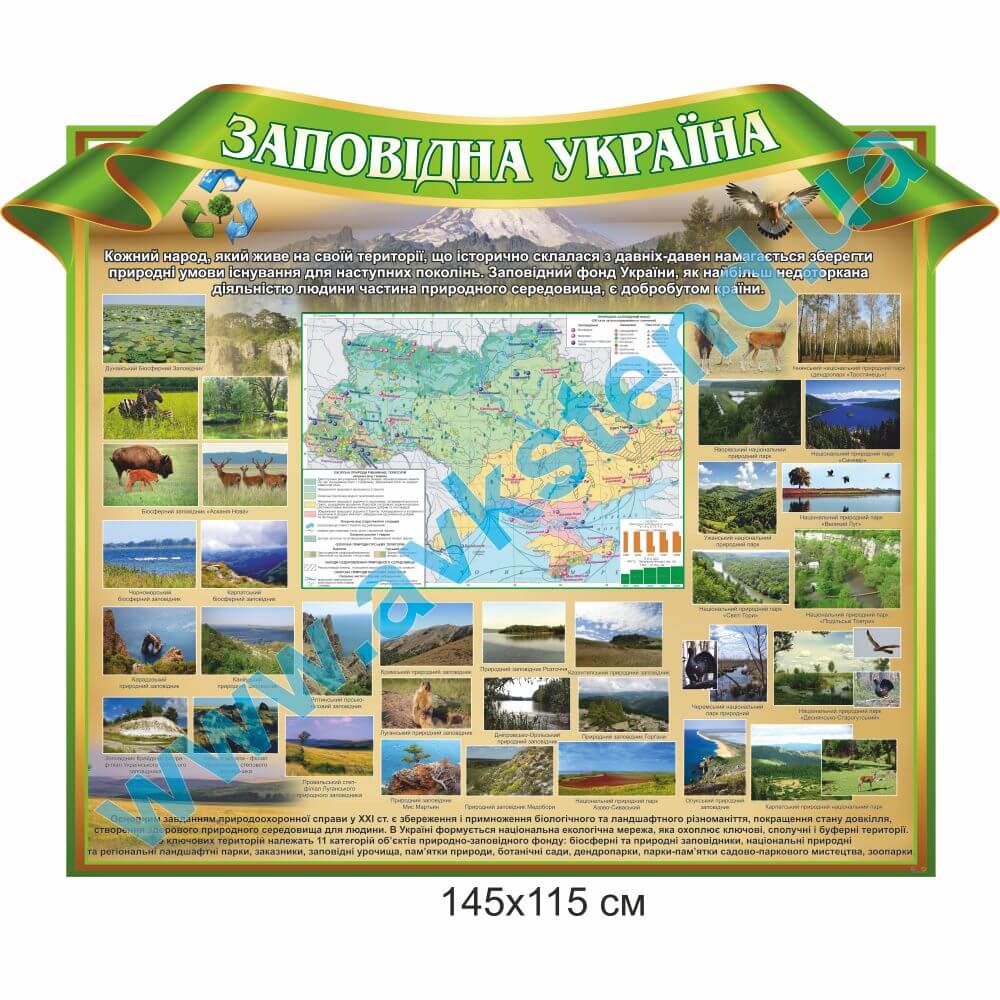 Стенд "Заповідна Україна"
