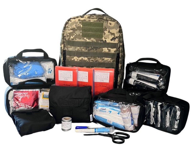 Аптечний тактичний рюкзак бойового медика