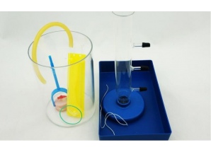 Прилад для демонстрації тиску в рідині