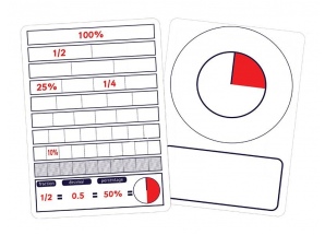 Набір для вивчення часток та дробів