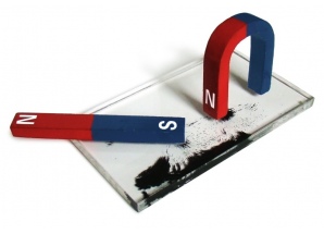 Прилад для демонстрації спектру магнітного поля постійного магніту