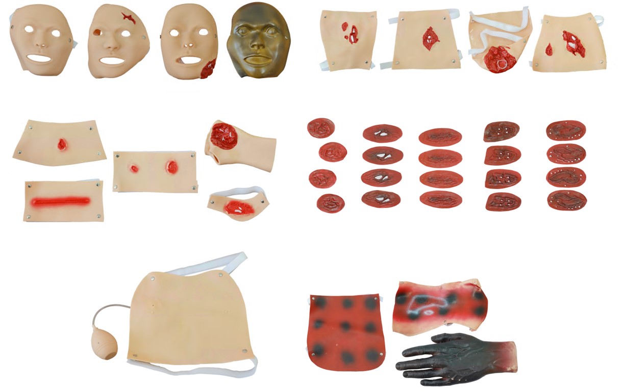 Набір імітаторів вогнепальних, термічних і травматичних ушкоджень Тип 2