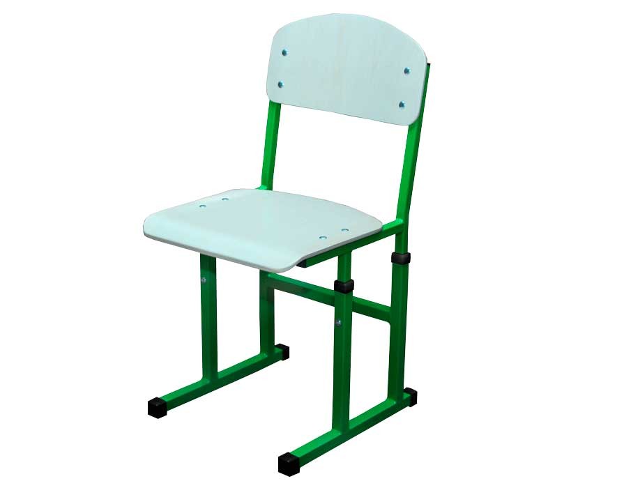 Стілець полозковий на квадратній трубі, №4-6