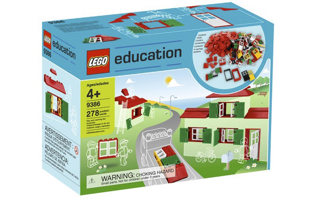 Вікна, двері та черепиця для даху LEGO®