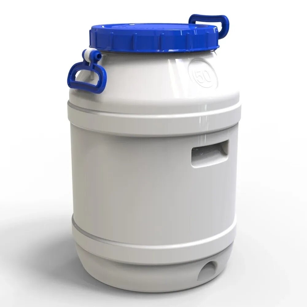 Бідон Litolan 55 л харчовий 57*40 см