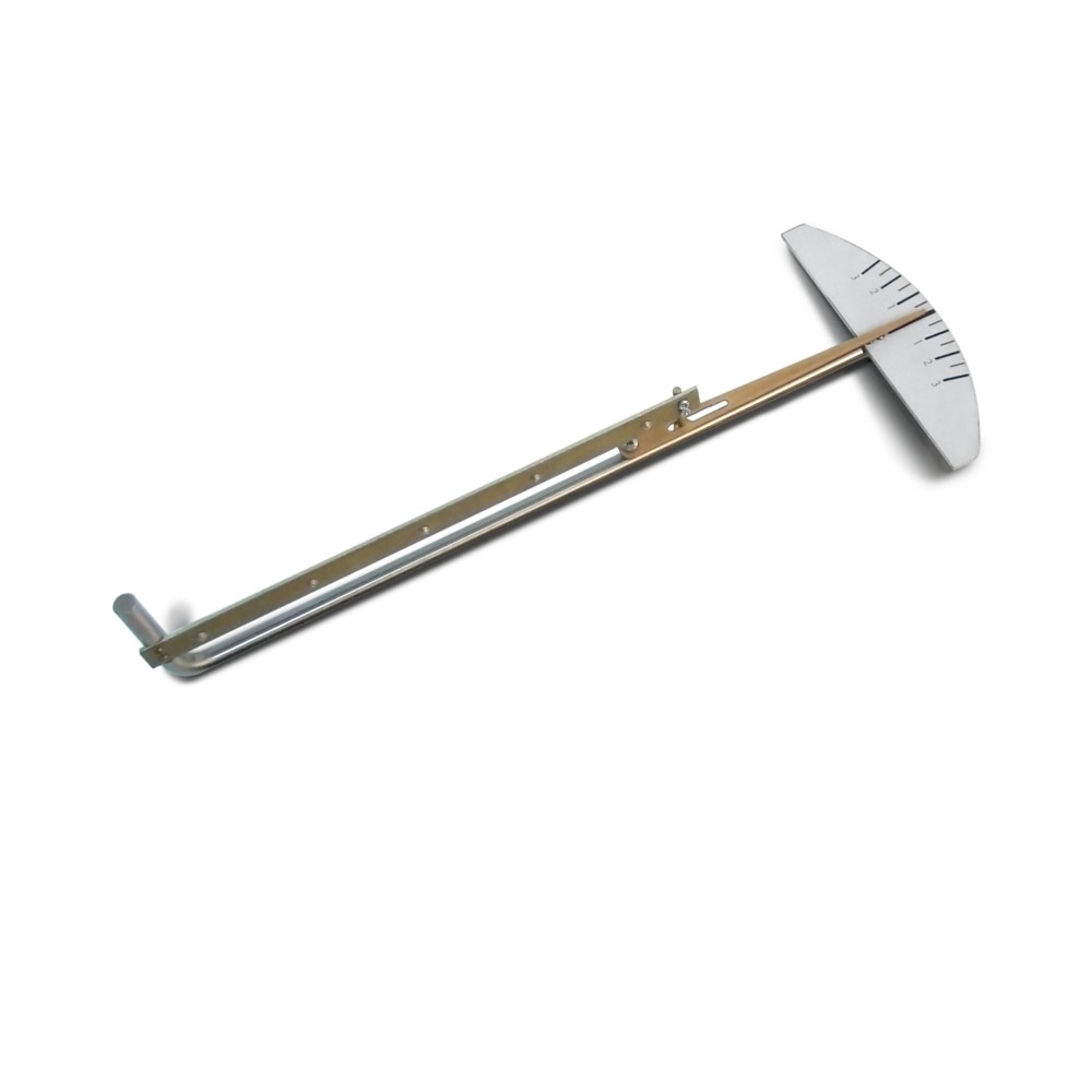 Пластина біметалева зі стрілкою