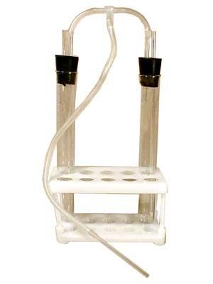 Прилад для порівняння вмісту СО2 у повітрі, що вдихається і видихається