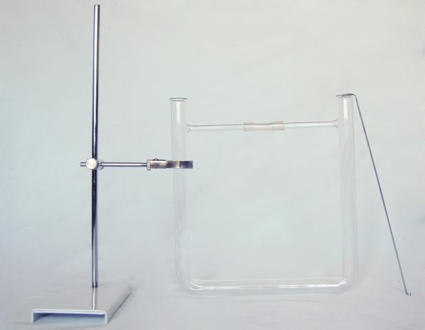 Трубка для демонстрації конвекції в рідині