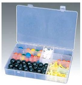 Набір моделей атомів зі стержнями для складання моделей молекул (роздатковий)