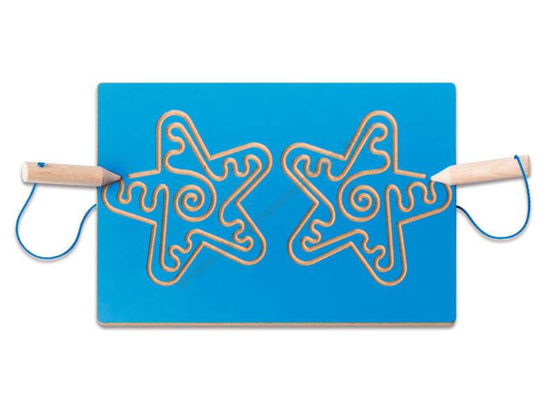 Зірки.Дворучний графітомотор