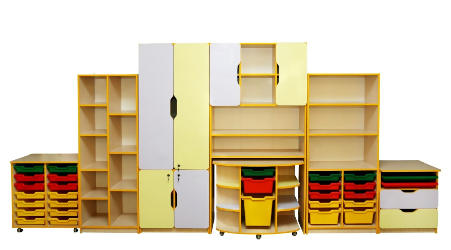 Стінка універсальна з комплектом лотків