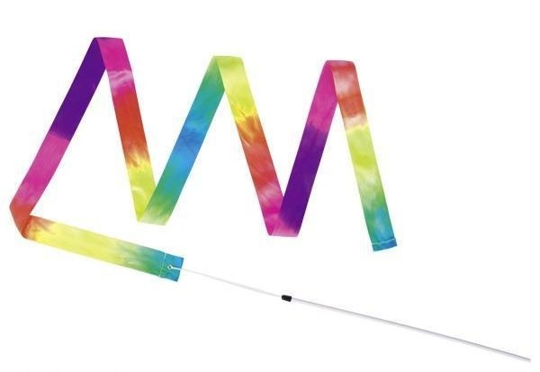 Паличка гімнастична зі стрічкою