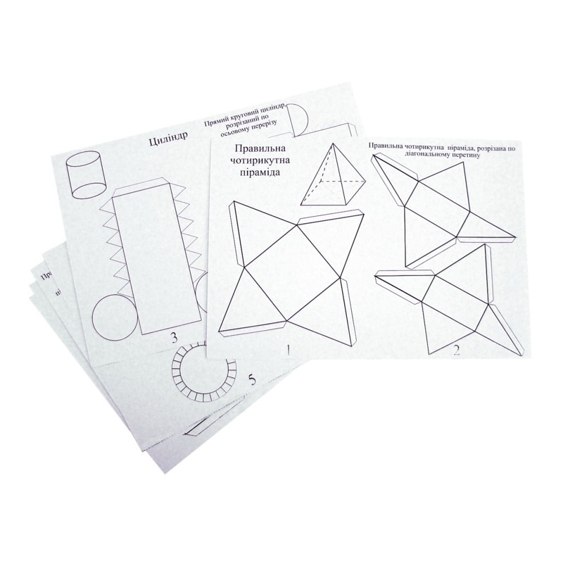 Набір моделей для робіт з стереометрії