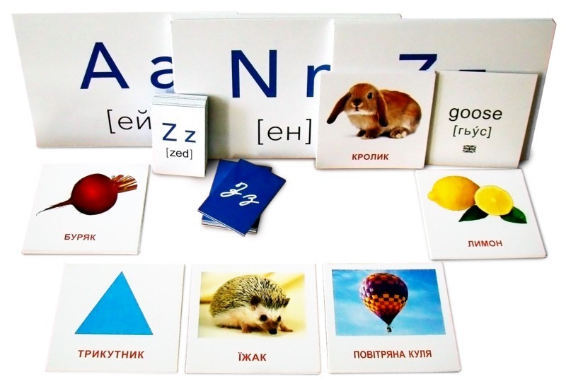 Наочно-дидактичний матеріал з англійської мови