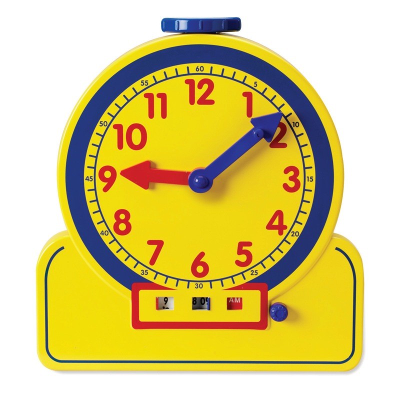 Демонстраційний аналогово-цифровий годинник