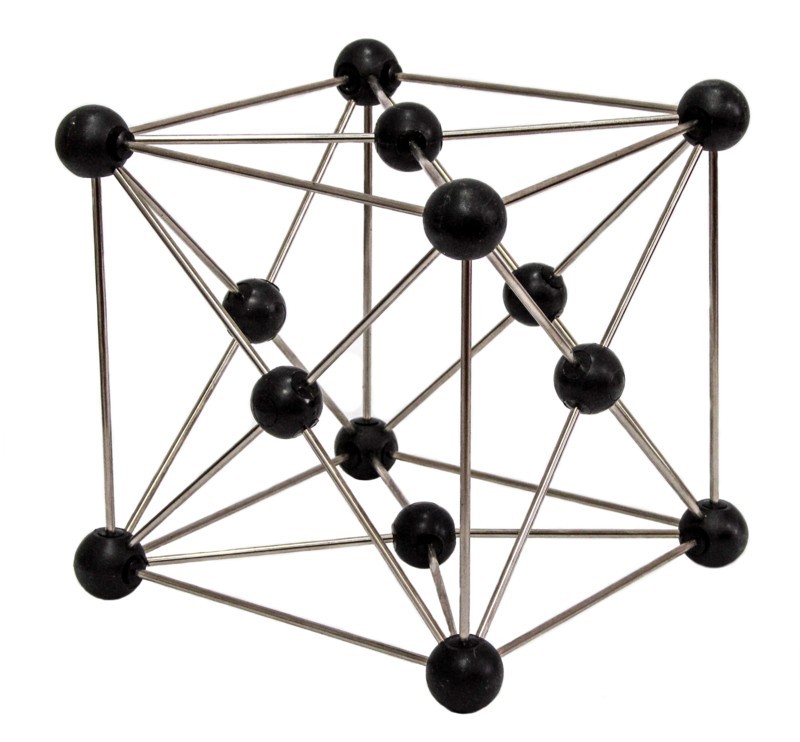 Модель демонстраційна кристалічної гратки "Мідь"