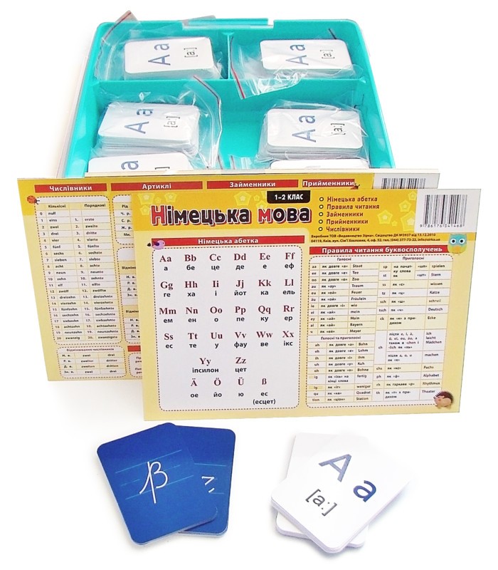 НАОЧНО-ДИДАКТИЧНИЙ МАТЕРІАЛ З НІМЕЦЬКОЇ МОВИ (НА МАГНІТНІЙ ОСНОВІ)