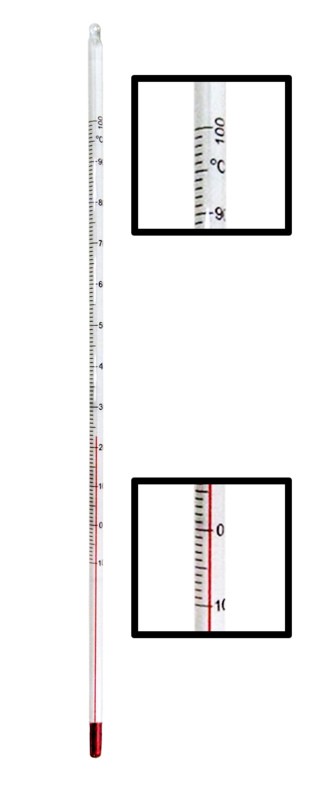 Термометр рідинний (-10...+110°С)