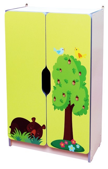 Стінка дитяча «Звірята» №2 закрита