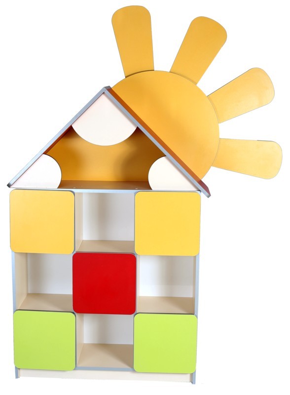 Стінка дитяча «Квіткова поляна» №10 «Будинок»