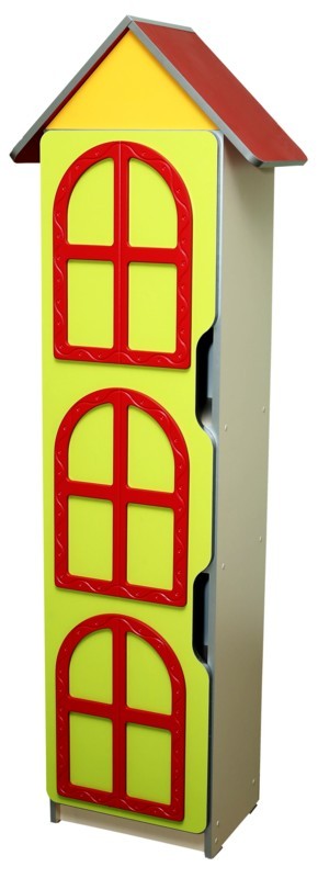 Стінка дитяча «Квіткова поляна» №8 «Вежа» з дверима