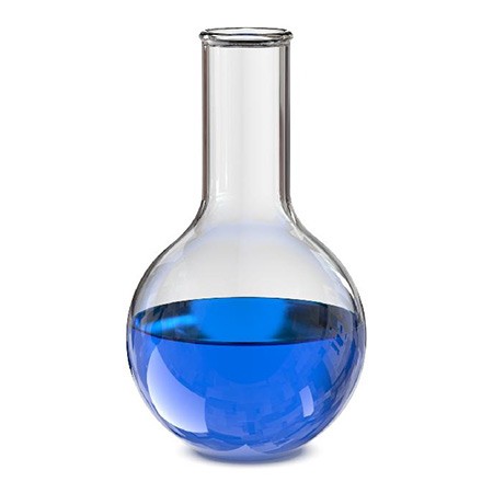 Колба плоскодонна типу П з циліндричною горловиною 500 мл