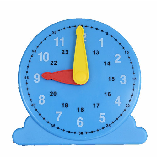 Лабораторна модель механічного годинника, настільна (24 години, годинна, хвилинна стрілки)