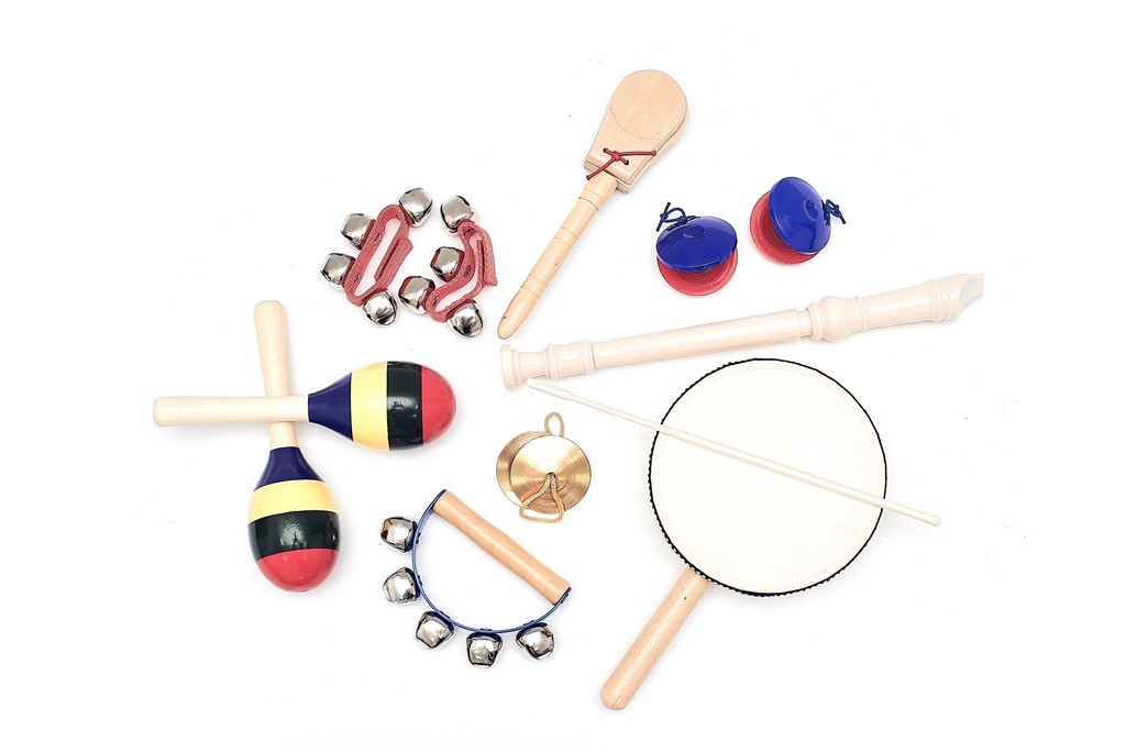 Набір дитячих музичних інструментів (12 од.)