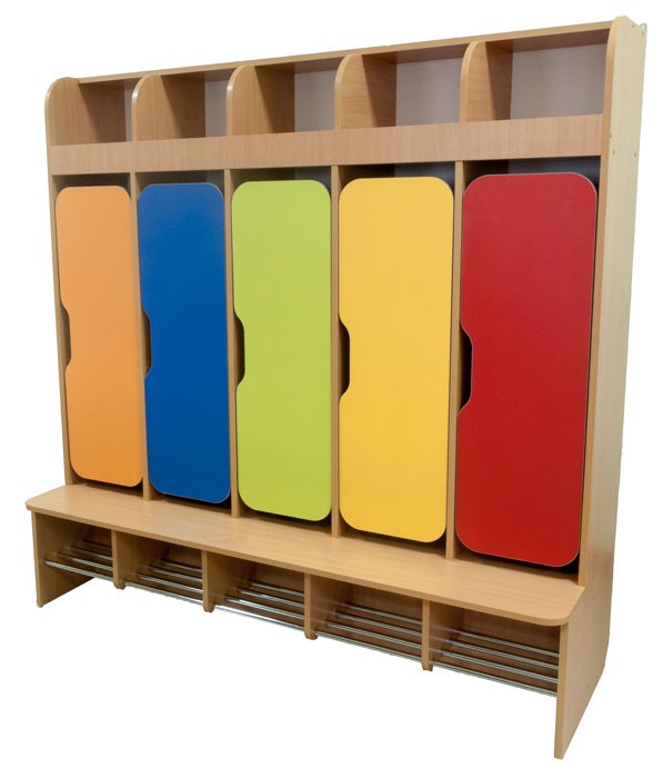 Шафа дитяча 5-місна з фігурними дверима