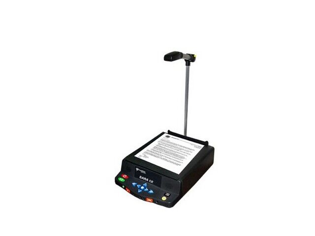 Прилад для читання плоскодрукованих текстів з функцією мовленнєвого виводу інформації