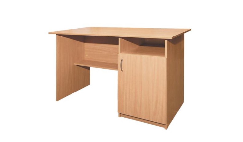 Стіл письмовий 1-дверний, тумба праворуч