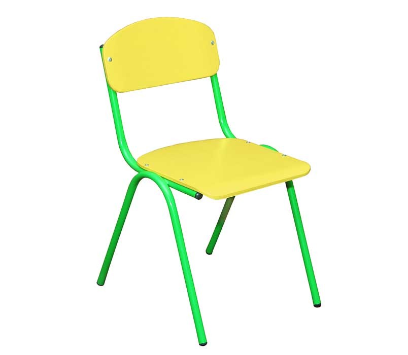 Стілець дитячий ISO ростова група №2 фарбований