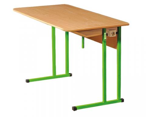 Стіл лабораторний фізичний з 2-ма розетками №6 1200х600х760
