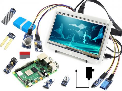 Програмований електроний модуль Raspberry 4 extended x 4