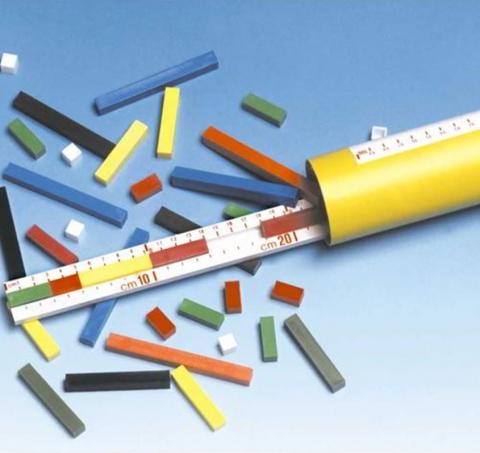 Набір числова пряма 100 см+100 стрижнів