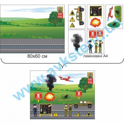 Магнітний посібник 'Мінна безпека'