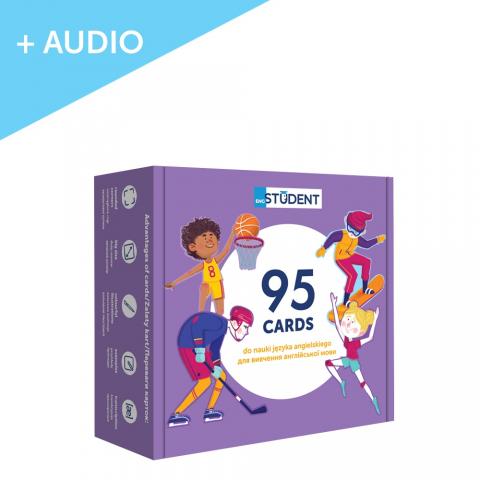 Картки для вивчення англійської для школярів - Спорт та дозвілля + аудіо