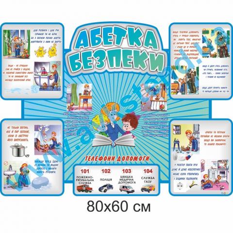 Стенд "Абетка безпеки"