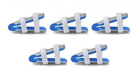 Шини фіксуючі палець (набір з 5 шин)