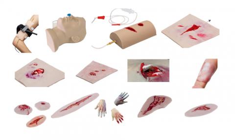 Набір імітаторів вогнепальних, термічних і травматичних ушкоджень Тип 1