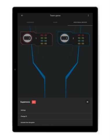 Лазертаг планшет