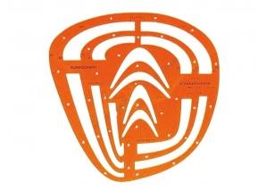 Шаблон для малювання математичних кривих